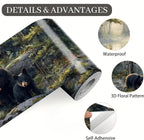 Forest Bear Wallpaper Border 196x4 Inch Peel and Stick Wall Border Self - Image 9