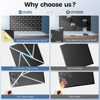 18 pack Acoustic Panels With Self-Adhesive, Sound Panels High Density, - Image 2