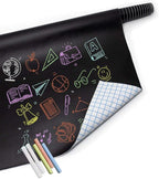 Chalkboard Wallpaper Peel and Stick, Self Adhesive Blackboard Wall Decals - Image 9