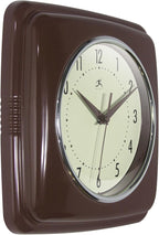 Infinity Instruments Square Retro Wall Clock - Image 2