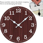 Wall Clock, Modern Wall Clocks Battery Operated, Silent Non Ticking Clock - Image 5