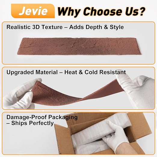 Thin Brick Veneer, 8.5" x 2.3“ Faux Brick, Wall Tile - Image 4