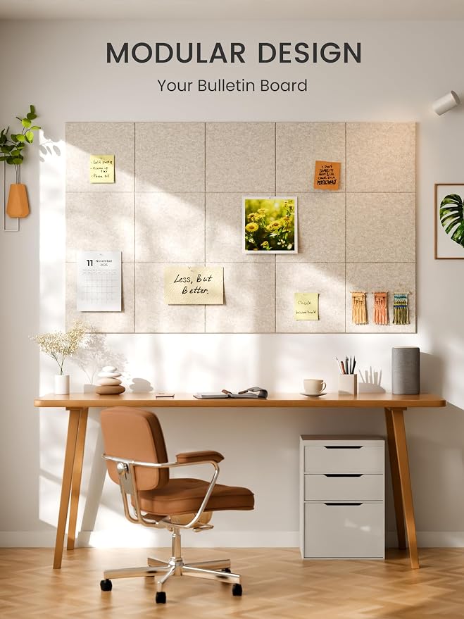 Bumusty Large Cork Board 48" x 36" Alternative - Image 6