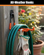 WMK 7.3'' Garage Hooks Heavy Duty 4 Pack, Wall Mount Utility Hooks - Image 4