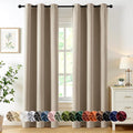 MIULEE Blackout Curtains for Bedroom Living Room 2 Panels, Thermal Insulated by MIULEE