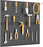 WALMANN Metal Pegboard Panels for Wall Garage Tools Storage Pegboard for Garage - Image 2