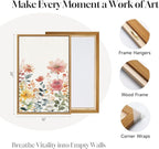 Framed Watercolor Floral Wall Art - Image 7