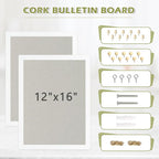 2-Pack Double-Sided Cork Board - Image 3