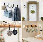 12 Pcs Metal Wall Hooks, Coat Hook, Hooks - Image 7