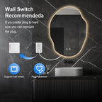 Irregular LED Bathroom Mirror - Image 5