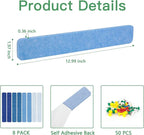 8 Pcs Felt Pin Board Bar Strips Bulletin Board - Image 2