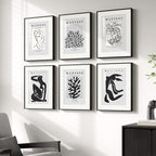 Framed Matisse Wall Art for Living Room, Abstract Aesthetic Pictures for Bedroom - Image 3