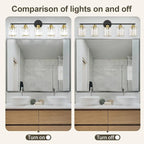 Crystal Bathroom Light Fixtures, Bathroom Lighting Fixtures Over Mirror - Image 7