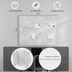 Large Felt Bulletin Board for Wall, Soft Felt Cork Board for Office, Home - Image 2