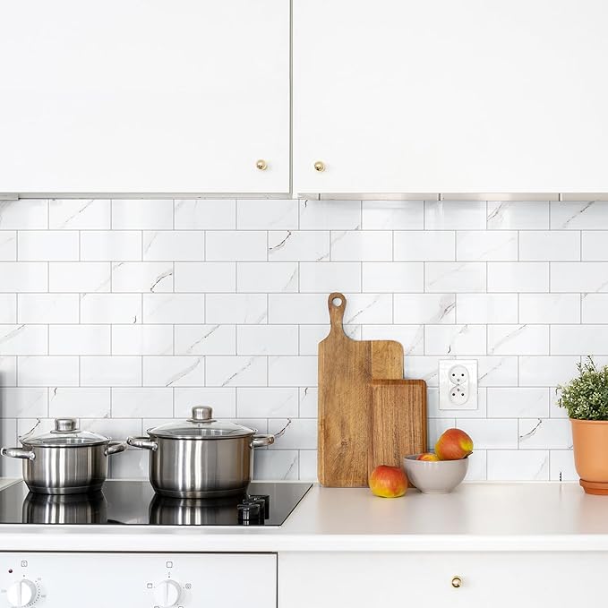 StyloVue 100 Pieces Peel and Stick Backsplash - Image 3