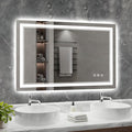 48x32 Inch LED Bathroom Mirror by Wedhouc
