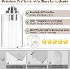 VerRon 4-Light Bathroom Light Fixtures, Classic Wall Light Fixture - Image 3