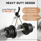6 Pack Coat Hooks Wall Mount, Heavy Duty Wall Hooks - Image 2