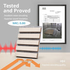 Art3d 2 Wood Slat Acoustic Panels - Image 3