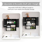 Bathroom Wall Cabinet, Bathroom Cabinet Wall Mount - Image 5