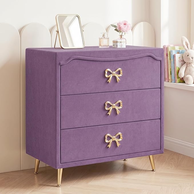 VEELIKE Lavender Purple Velvet Drawer Liner Self Adhesive Velvet Contact Paper - Image 6