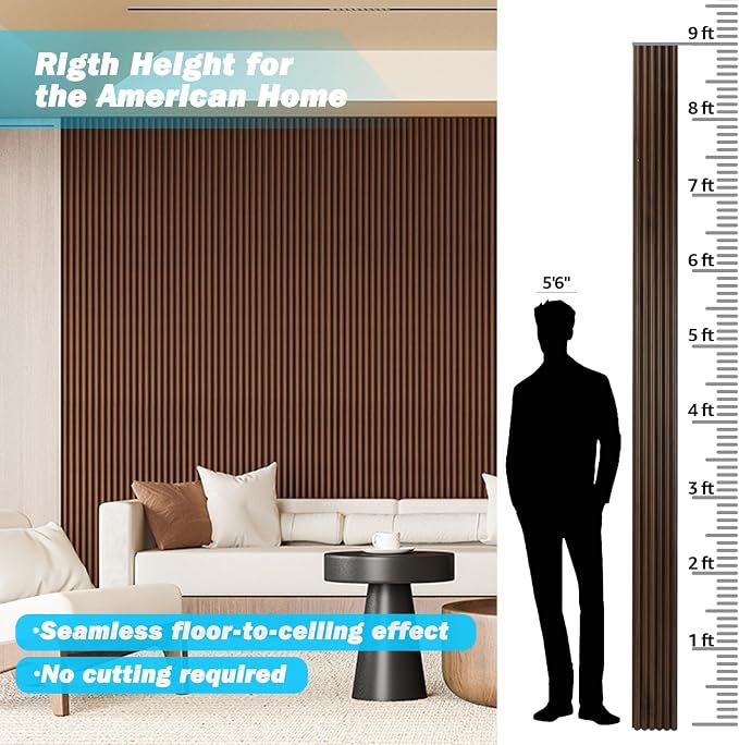 Art3d Fluted Wood Panel - Image 6