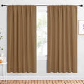 NICETOWN Bedroom Window Curtain Panels, 2 Panels, 62 in x 72 in, Window by NICETOWN