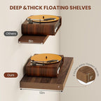 Vivelove Wide Floating Shelves for Wall 12 Inch Deep, 47.2" X 12" X 2" Floating - Image 4