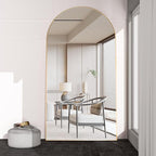 Arched Full Length Mirror Standing Mirror - Image 4