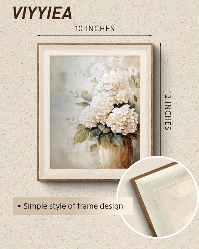 VIYYIEA Framed Wall Art for Living Room, Natural Canvas Prints, Vintage Home - Image 2