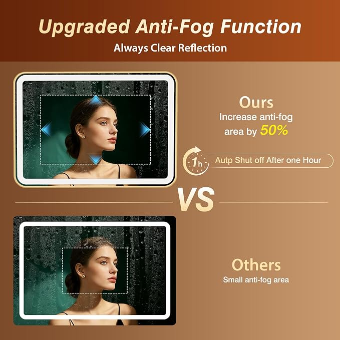 36x60 Inch LED Bathroom Mirror - Image 5