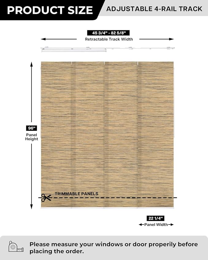 Lazblinds Adjustable Vertical Blinds - Image 2
