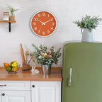 Roymnie Wall Clock 10 Inch Silent Wall Clocks Battery Operated-Modern Non - Image 2