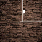 EverStone Canyon Ridge Faux Stone Panel, 45 3/4"W x 24 1/2"H x 1 1/4"D - Image 9
