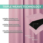 NICETOWN Total Shade Curtains and Draperies, Heavy-Duty Full Light Shading - Image 6