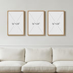 Framed Christian Wall Art Set of 3, Neutral Beige Psalm Scripture Canvas Prints - Image 8