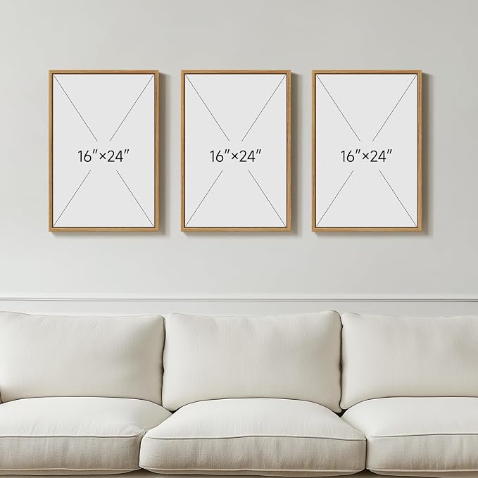 Framed Christian Wall Art Set of 3, Neutral Beige Psalm Scripture Canvas Prints - Image 8
