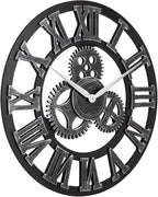 28" Whisper Ticking Silent Wall Clock - Image 3