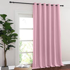 NICETOWN Blackout Sliding Glass Door Curtains, Room Darkening Thermal Insulated - Image 7
