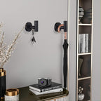 Bathroom Robe Towel Hooks Coat Matte Black Wall Hook Stainless Steel Heavy Duty - Image 7