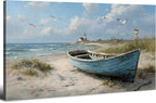 Coastal Wall Art Beach Wall Decor Nautical Ocean Canvas Picture Nature Seaside by HOME
