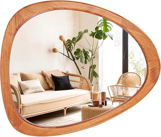 WallBeyond Asymmetrical Mirror, Irregular Wall Mirror by WallBeyond