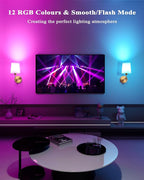 Ouyulong Battery Operated Wall Sconces Set of 2, Wireless Rechargeable Dimmable - Image 4