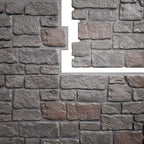 EverStone Cobblestone Faux Stone Panel, Earth Color - Image 9