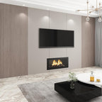 8-Pack WPC Wall Panels 118’’ x 6.3’’ 3D Slat Wall Panel Acoustic Wall Paneling - Image 5
