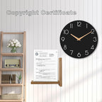 cicininc Wall Clock, Decorative Battery Operated Wall Clocks - Image 6