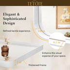 TETOTE 24 x 36 White Frame Mirror - Image 4