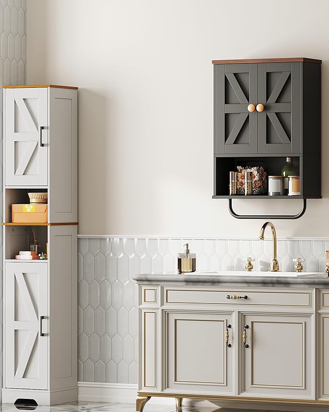CHOEZON Bathroom Wall Cabinet, Medicine Cabinet - Image 5