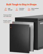 VEVOR Metal Wall Cabinet, 30.31W x 12.01D x 14.02H Inch, Floating Garage Tool - Image 7