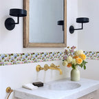 Olive Leaf Wallpaper Border 196x4 Inch Peel and Stick Wall Border Removable - Image 5